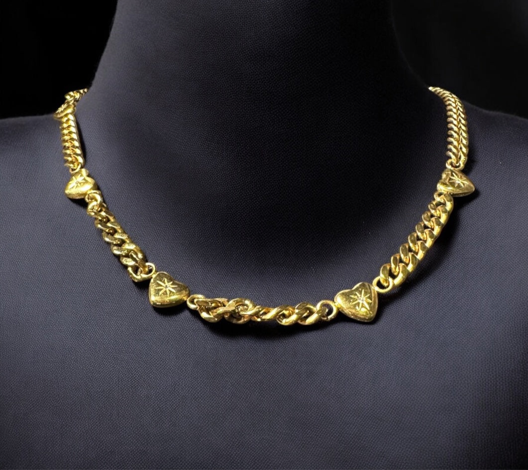 Starry chain necklace