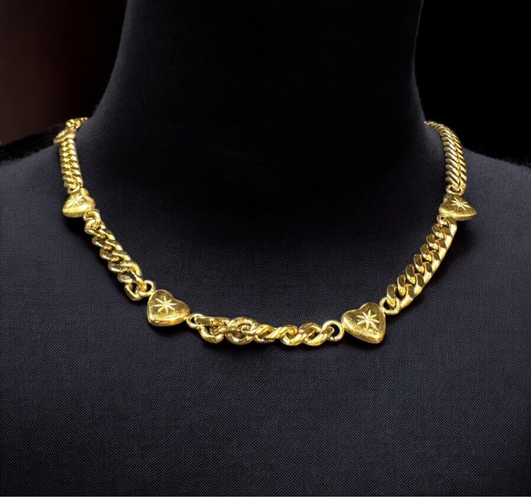 Starry chain necklace