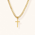 cross necklace for everyday wear - minimalist
