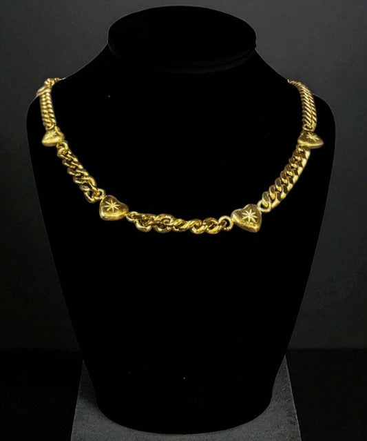 Starry chain necklace