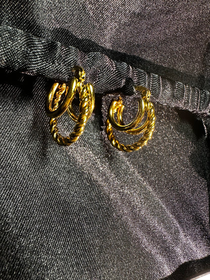 Hermosa hoop earrings