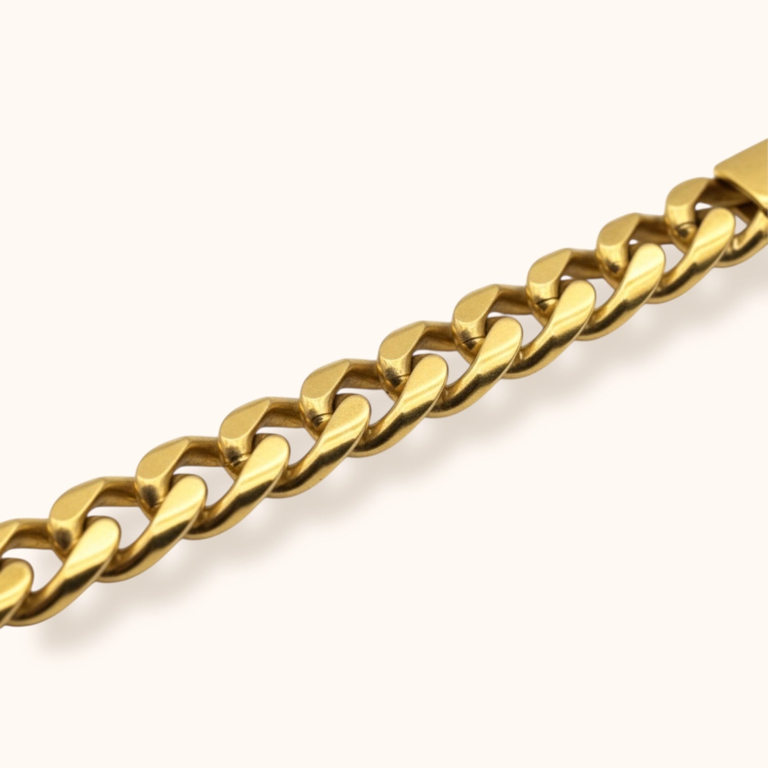Stackable gold chain bracelet everyday wear